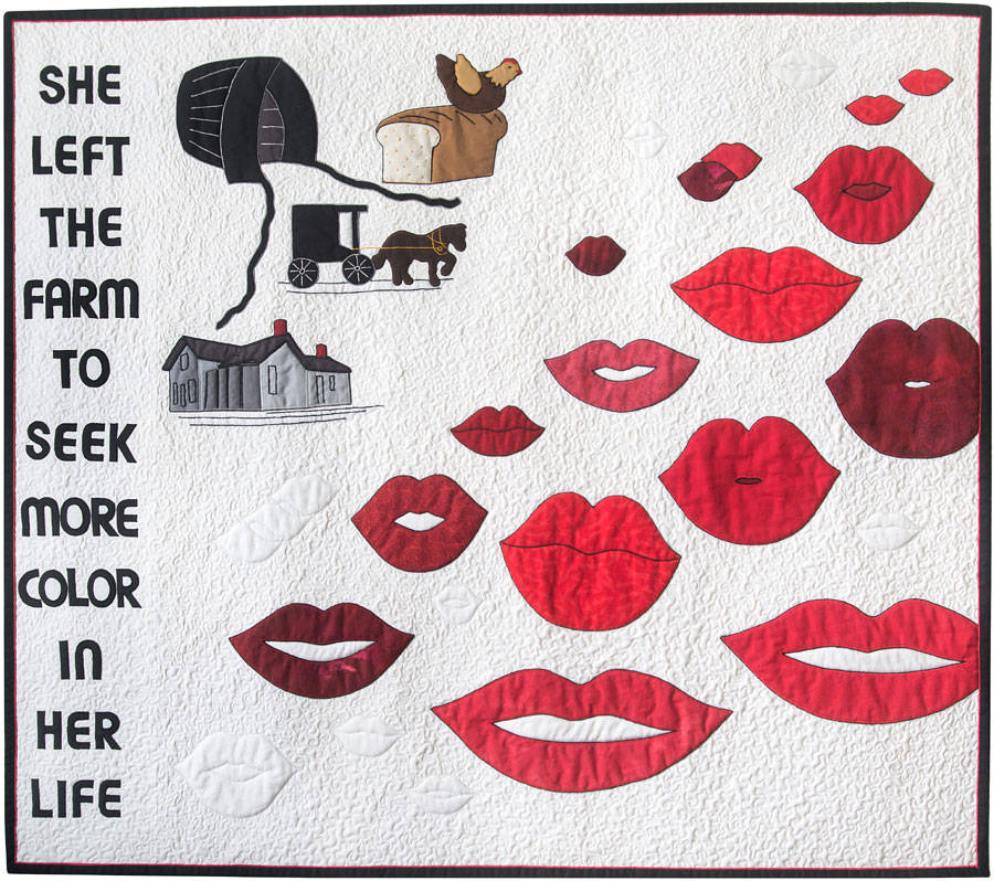 art quilt by Kathie Kerler