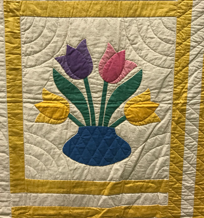 My Vintage Yellow Quilt Collection